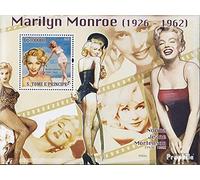 Prophila Collection Sao TomE E PrincipE Block728 (complete.issue.) unmounted mint/never hinged ** MNH 2009 Marilyn Monroe (Stamps for collectors) Celebrities/Film/Theater/Radio