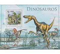 Prophila Collection Sao TomE E PrincipE Block780 (complete.issue.) unmounted mint/never hinged ** MNH 2010 Prehistoric Reptillien (Stamps for collectors) Amphibians/reptiles/dinosaurs