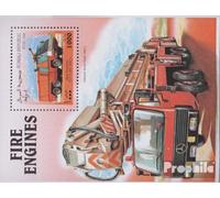 Prophila Collection Somali Republic Block1999F the Legalität theser issue. is unresolved unmounted mint/never hinged ** MNH 1999 Fire truck (Stamps for collectors) Fire Brigade/Police
