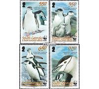Prophila Collection South-georgia/Sandw.Islands 454-457 (complete.issue.) unmounted mint/never hinged ** MNH 2008 Kehlstreifpinguin (Stamps for collectors) Birds