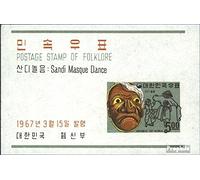 Prophila Collection South-Korea block249 (complete.issue.) unmounted mint/never hinged ** MNH 1967 Folklore (Stamps for collectors) culture