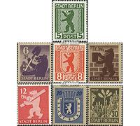 Prophila Collection soviet Zone (all.cast.) 1A-7A (complete.issue.) unmounted mint/never hinged ** MNH 1945 Berlin bar (Stamps for collectors)