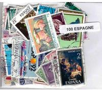 Prophila Collection Spain 100 various stamps (Stamps for collectors)
