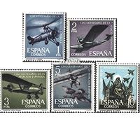 Prophila Collection Spain 1296-1300 (complete.issue.) unmounted mint/never hinged ** MNH 1961 Aviation (Stamps for collectors) Airplanes/Balloons/Zeppelins/Aviation