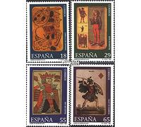 Prophila Collection Spain 3174-3177 (complete.issue.) unmounted mint/never hinged ** MNH 1994 Playing Cards (Stamps for collectors) games/toys