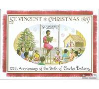 Prophila Collection St. Vincent block54 (complete.issue.) unmounted mint/never hinged ** MNH 1987 christmas (Stamps for collectors) Christmas