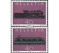 Prophila Collection Switzerland 1214-1215 (complete.issue) unmounted mint/never hinged ** MNH 1982 Gotthard-Train (Stamps for collectors) Trains/railway/funicular