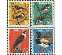Prophila Collection Switzerland 960-963 (complete.issue) unmounted mint/never hinged ** MNH 1971 Pro Juventute (Stamps for collectors) Birds