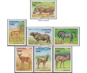 Prophila Collection Tanzania 2025-2031 (complete.issue.) unmounted mint/never hinged ** MNH 1995 African ungulates (Stamps for collectors) Other mammals (monkeys/dinosaurs/elephants ...)
