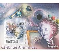 Prophila Collection Togo Block674 (complete.issue.) unmounted mint/never hinged ** MNH 2011 Albert Einstein (Stamps for collectors) Celebrities/Film/Theater/Radio