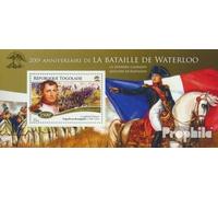 Prophila Collection Togo miniature sheet 1131 (complete. issue) unmounted mint/never hinged ** MNH 2015 Battle of waterloo (Stamps for collectors) Military/Knight