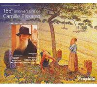 Prophila Collection Togo miniature sheet 1200 (complete. issue) unmounted mint/never hinged ** MNH 2015 Camille Pissarro (Stamps for collectors) painting