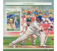 Prophila Collection Togo miniature sheet 1369 (complete. issue) unmounted mint/never hinged ** MNH 2016 Cricket (Stamps for collectors) Ball games without football (basketball/handball/baseball …)