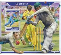 Prophila Collection Togo miniature sheet 1439 (complete. issue) unmounted mint/never hinged ** MNH 2017 Cricket (Stamps for collectors) Ball games without football (basketball/handball/baseball …)