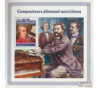 Prophila Collection Togo miniature sheet 1532 (complete. issue) unmounted mint/never hinged ** MNH 2017 german-austrian Composers (Stamps for collectors) music/dance