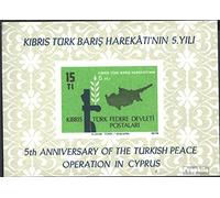 Prophila Collection Turkish-Cyprus block1 (complete.issue.) unmounted mint/never hinged ** MNH 1979 intervention (Stamps for collectors)