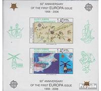 Prophila Collection Turkish-Cyprus Block24B (complete.issue.) unmounted mint/never hinged ** MNH 2006 50 years Europe Trade (Stamps for collectors) Space