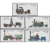 Prophila Collection U.S. 1953-1957 (complete.issue.) unmounted mint/never hinged ** MNH 1987 Locomotives (Stamps for collectors) Trains/railway/funicular