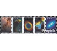 Prophila Collection U.S. 3280-3284 five strips (complete.issue.) unmounted mint/never hinged ** MNH 2000 Edwin P.Hubble (Stamps for collectors) Space