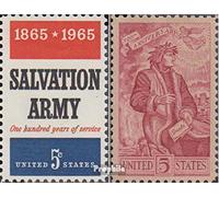 Prophila Collection U.S. 883,884 (complete.issue.) unmounted mint/never hinged ** MNH 1965 Salvation Army, Alighieri (Stamps for collectors) Christianity