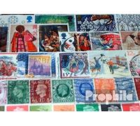 Prophila Collection United Kingdom 100 various stamps (Stamps for collectors)