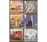 Prophila Collection United Kingdom 3396-3401 (complete.issue.) 2013 London Underground (Stamps for collectors) Trains/railway/funicular