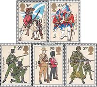 Prophila Collection United Kingdom 956-960 (complete.issue.) 1983 UK Army (Stamps for collectors) military