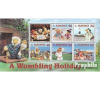 Prophila Collection united kingdom - Alderney block7 (complete.issue.) unmounted mint/never hinged ** MNH 2000 Wombles (Stamps for collectors) comics
