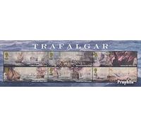 United Kingdom block28 (complete.issue.) unmounted mint/never hinged ** MNH 2005 Battle of trafalgar (Stamps for collectors) Military/Knight