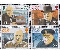 Prophila Collection united kingdom - Isle Of Man 438-441 (complete.issue.) unmounted mint/never hinged ** MNH 1990 Winston Churchill (Stamps for collectors)