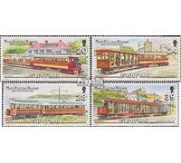 Prophila Collection united kingdom - Isle Of Man 542-545 (complete.issue.) unmounted mint/never hinged ** MNH 1993 Tram (Stamps for collectors) Trains/railway/funicular