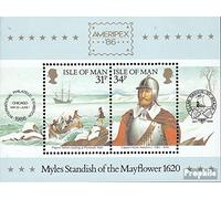 Prophila Collection united kingdom - Isle Of Man block8 (complete.issue.) unmounted mint/never hinged ** MNH 1986 Mayflower (Stamps for collectors) Seafaring/ships
