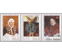 Prophila Collection Vatikanstadt 1745-1747 triple strip (complete.issue.) unmounted mint/never hinged ** MNH 2012 Vatican Geheimarchiv (Stamps for collectors) Christianity