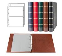 Prophila Luxus-Ringbinder with 20 sleeves for 50 banknotes