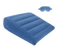 ProPillows Portable Inflatable Wedge Pillow for Travel - Lightweight Bed Wedge Pillow for Upper Body Upright, GERD & Heartburn, Leg Support Pillow & Knee Support, Compact for Travel, Office & RV
