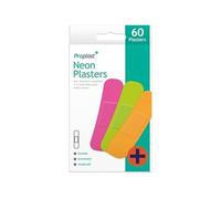 ProPlast Bright Coloured Neon Plasters - Pack of 60