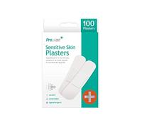 ProPlast - Hypoallergenic Sensitive Skin Plasters - Pack of 100 Assorted Sizes