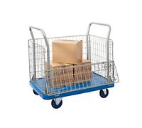ProPlaz Mobile Shelf Trolley 1 Shelf 300 kg 900 x 600 x 880 mm Blue