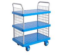 ProPlaz Super Silent Shelf Trolley 300 kg 900 x 600 x 1,200 mm Blue