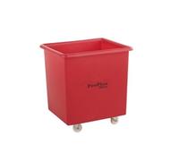 Proplaz Xtra Food Grade Polyethylene Mobile Tapered Truck; 118L; Red