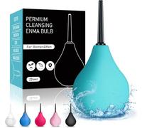 PropoDusche Anal Douche Enema Kit - 224ml Enema Bulb Douches for Men and Women, Enemas at Home for Constipation, Vaginal Douche Ideal for Daily Care & Travel