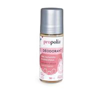 PROPOLIA - Bio - Witch Hazel Deodorant/Honey/Alum Crystal - Hydrates and Softens - Made in France - Roll-On 50 ml