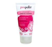 PROPOLIA - Organic - Hand Cream - Moisturizes, repairs, nourishes and protects - Beeswax, Honey, Macadamia and Calendula - Made in France - 75 ml