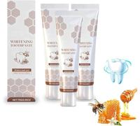 Propolis Niacinamide Whitening Toothpaste, Propolis and Peppermint Freshness Toothpaste for Healthier and Whiter Teeth, Protects Tooth Enamel, Deep Cleaning Freshens Breath 24 Hours (3)