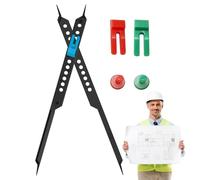 Proportional Divider: Drawing Materials, Drawing Tools, Upgraded Viewfinder | 10 Inch Adjustable Proportional Divider for Artists, Students, Architects, Tool