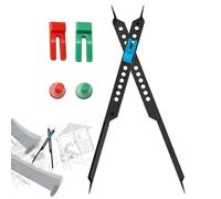 Proportional Divider: Stop Struggling with Proportions, Architect's Ruler for Drawing, Viewfinder for Professional Drawing Tools and Color Guide | For One Artist Set