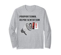 Proportional Representation Long Sleeve T-Shirt