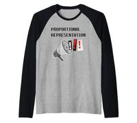 Proportional Representation Raglan Baseball Tee