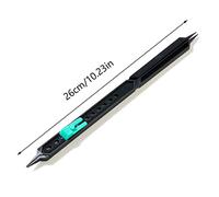 Proportional Scale Divider, 10 Inch Adjustable Plastic Artist Drawing Ruler Tool, Black