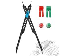 Proportional Scale Divider - 10 Inch Precision Artist Tool For Drawing & Drafting, Adjustable Ratio Scale Tool With Zero-Slip Locking Nut | For Canvas Scaling & Realism Art